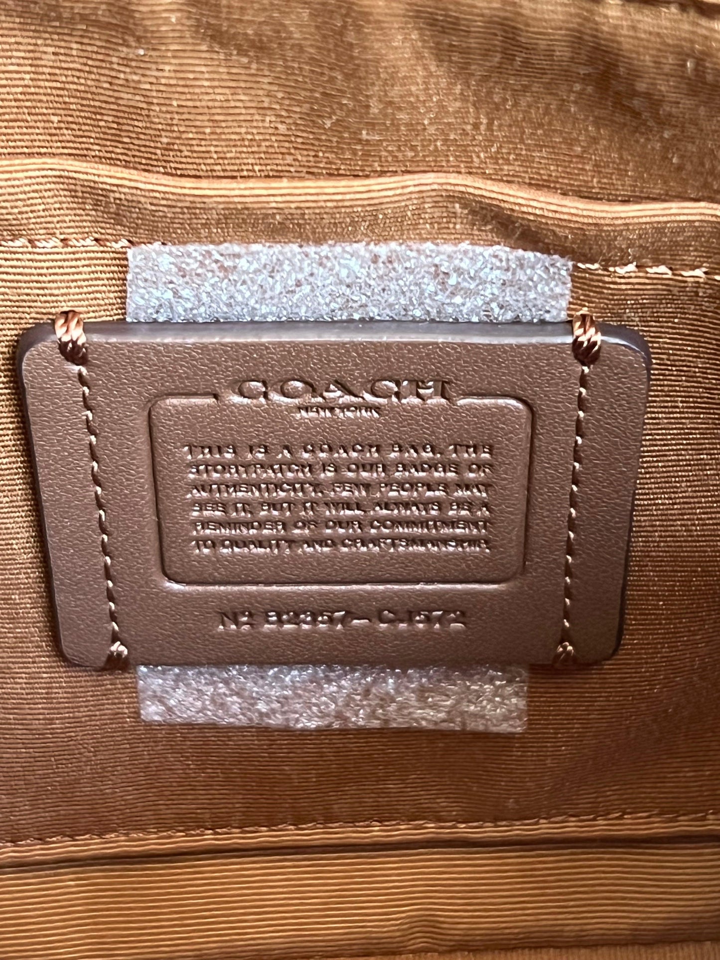 Coach Teri Shoulder Bag with Floral Embroidery