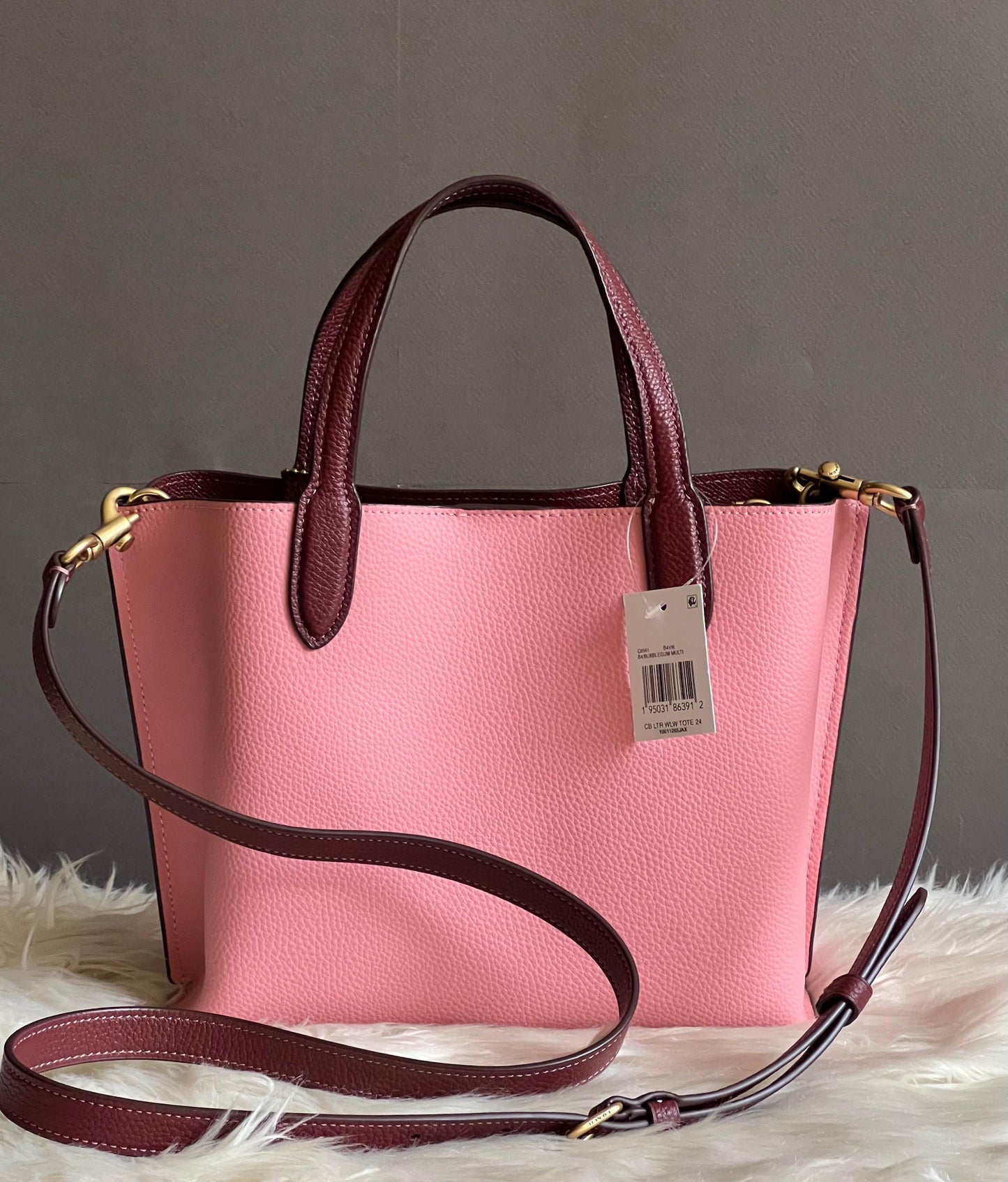 Coach Willow Tote 24 in Colorblock