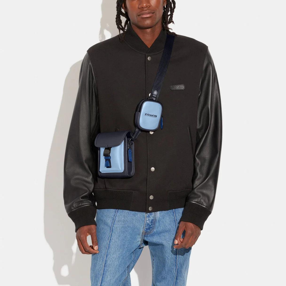 Coach Charter North/South Crossbody With Hybrid Pouch in Colorblock