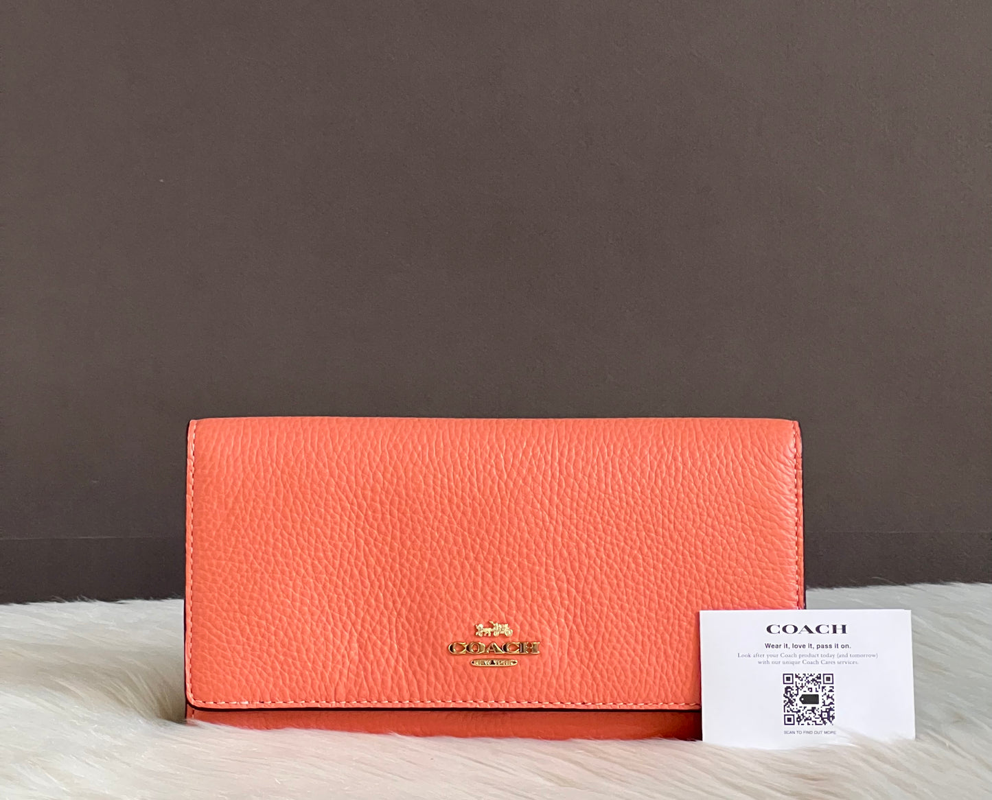Coach Slim Trifold Wallet