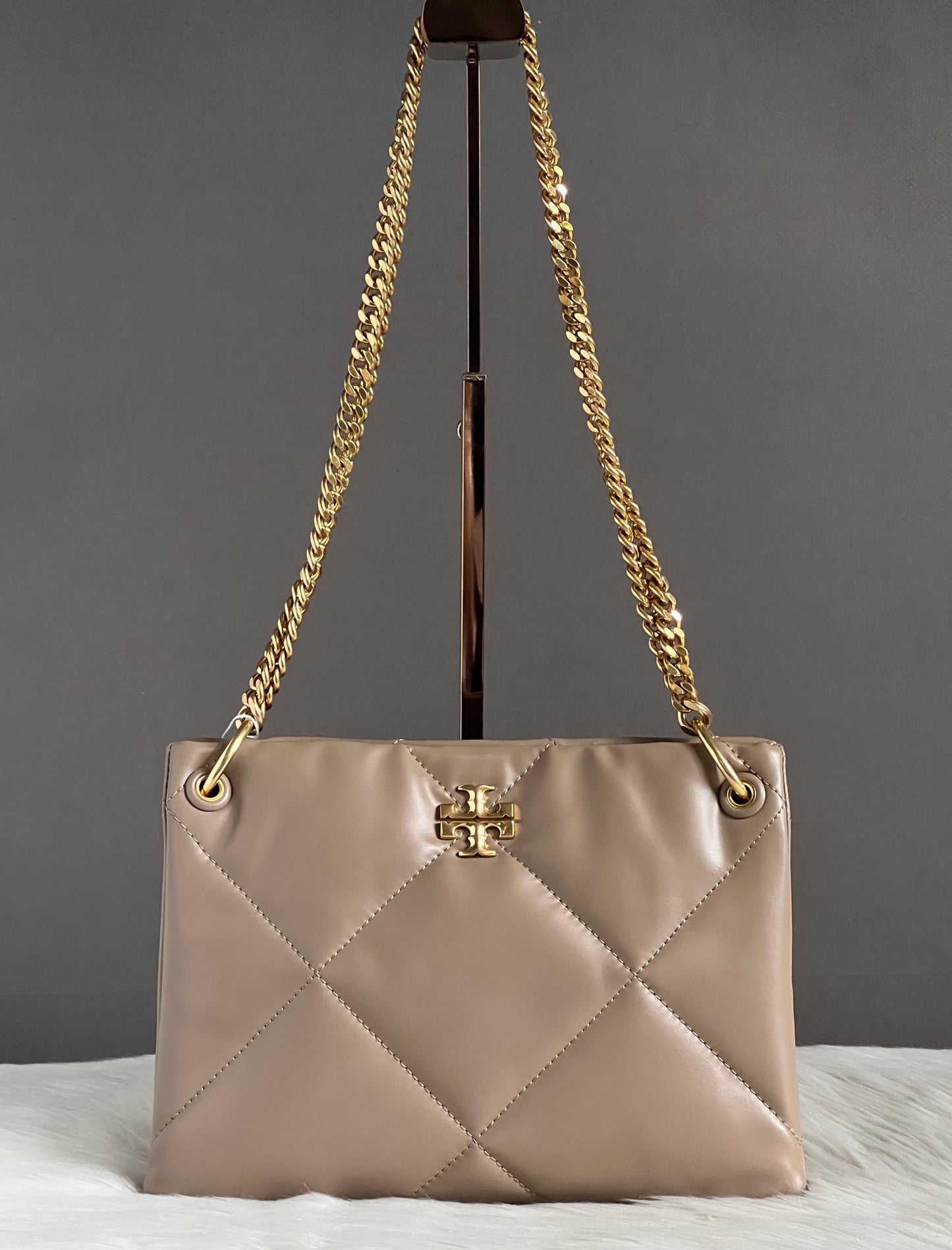 Tory Burch Small Kira Diamond Quilt Shoulder Bag