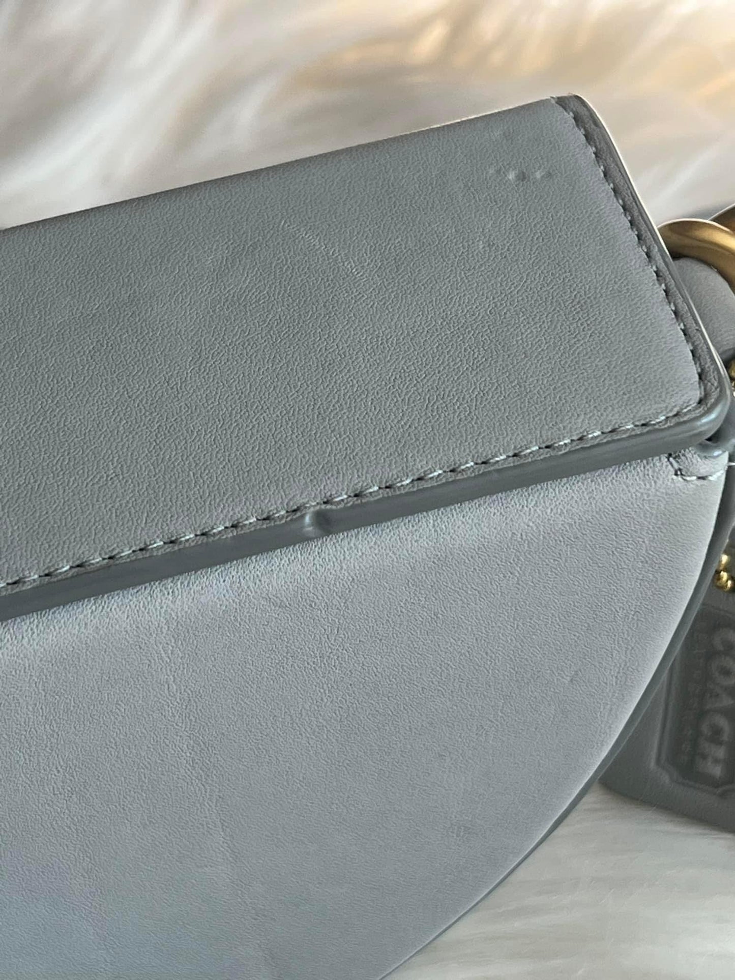 Coach City Blocks Semi Circle Bag