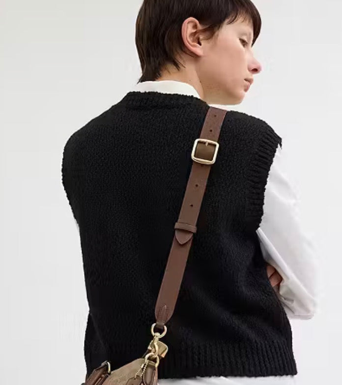 Coach Reversible Strap In Signature Canvas