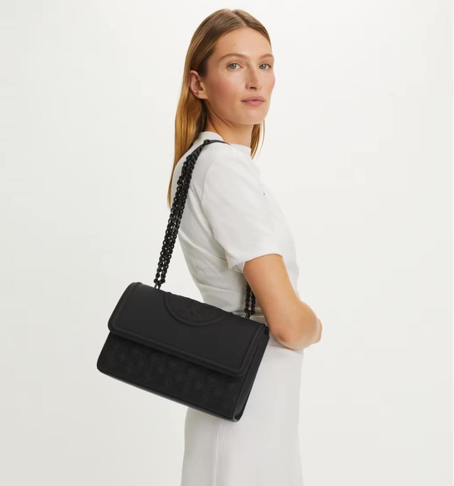 Tory Burch Fleming Matte Convertible Shoulder Bag