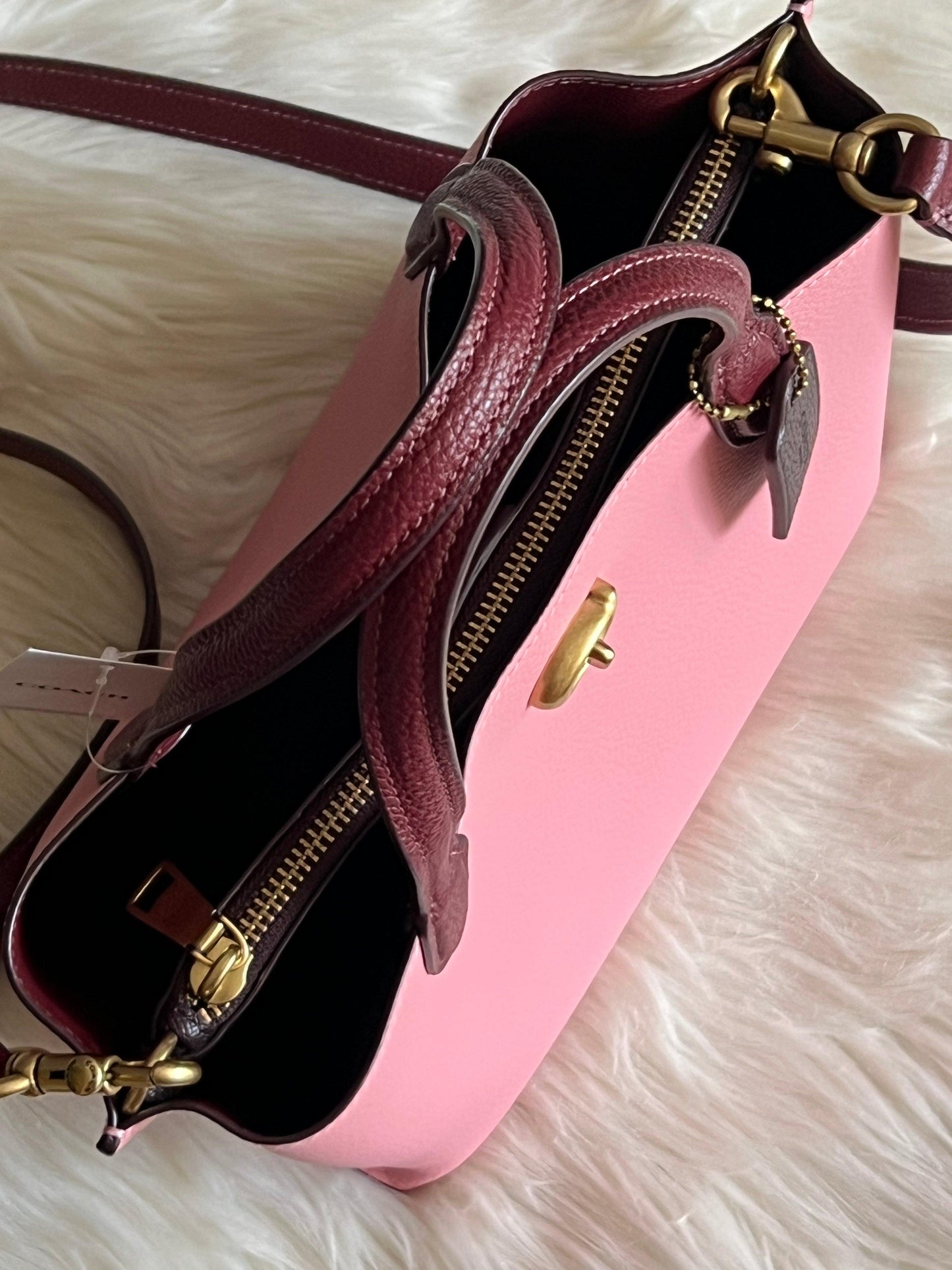Coach Willow Tote 24 in Colorblock
