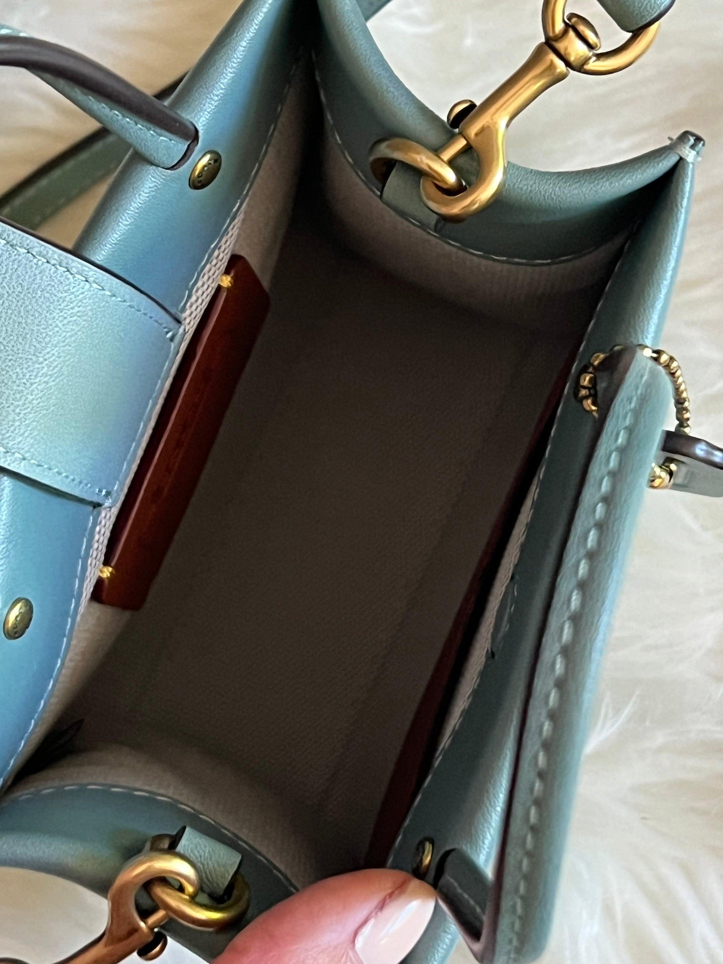 Coach Mini Cashin Tote