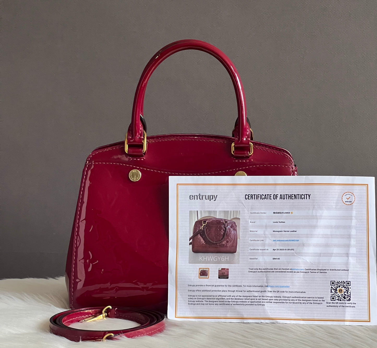 Louis Vuitton Monogram Brea BB in Vernis Leather Crossbody
