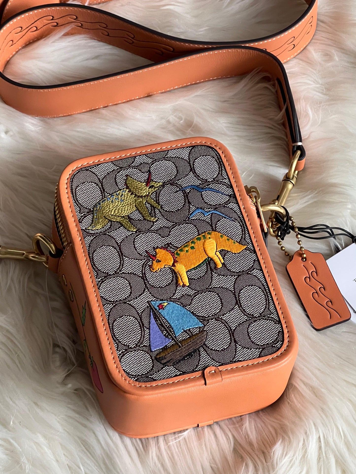 Coach X Observed By Us Rogue Crossbody 12 in Signature Jacquard