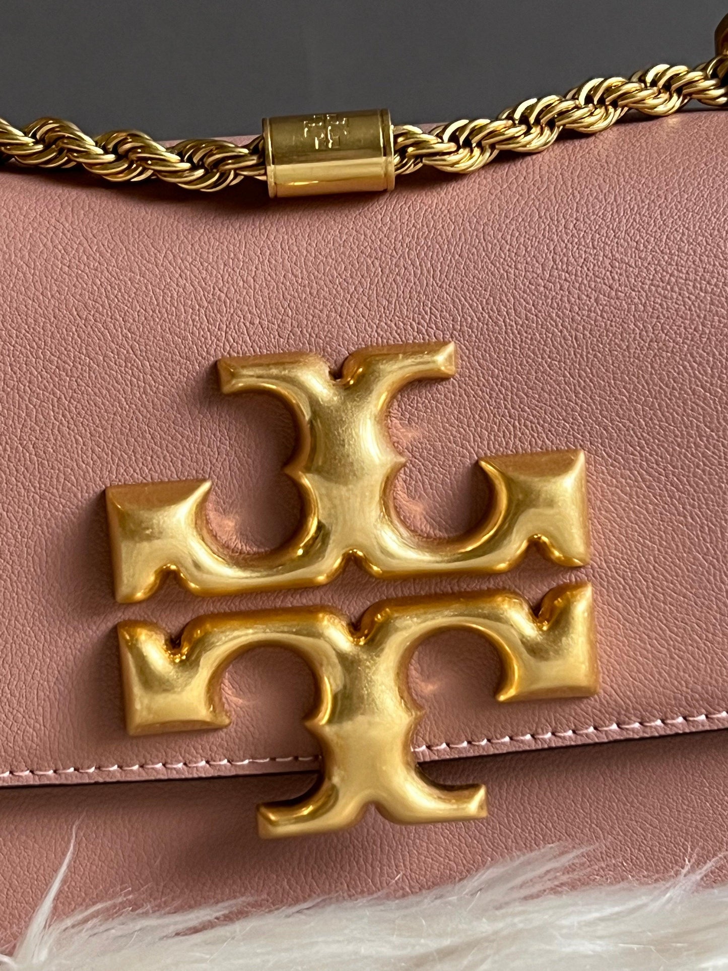 Tory Burch Eleanor Textured Small Convertible Shoulder Bag