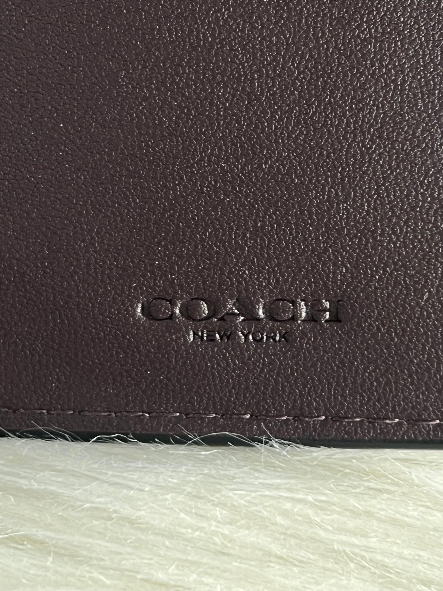 Coach Slim Wallet in Signature Canvas