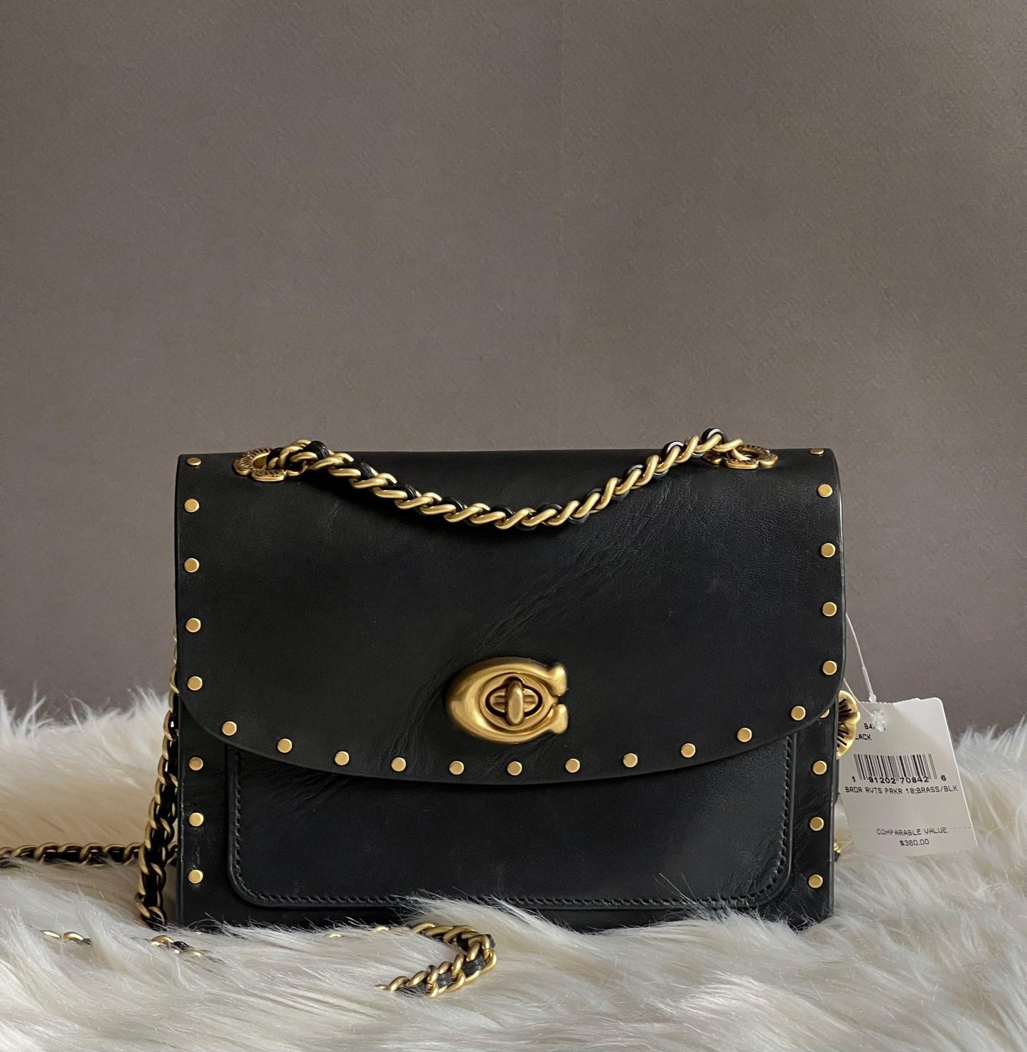 Coach Parker 18 with Rivets