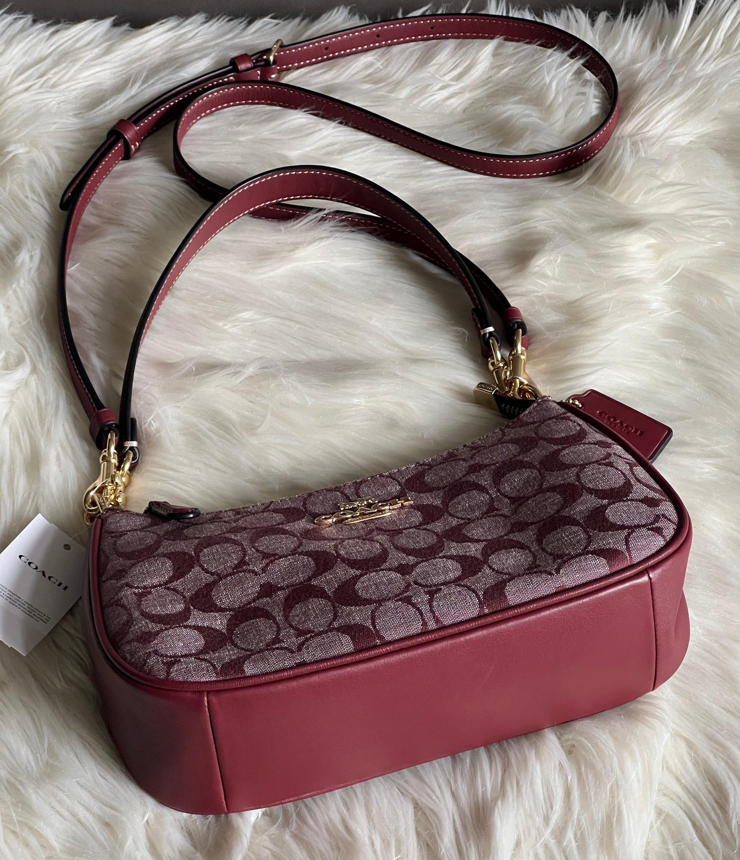 Coach Teri Shoulder Bag in Signature Chambray