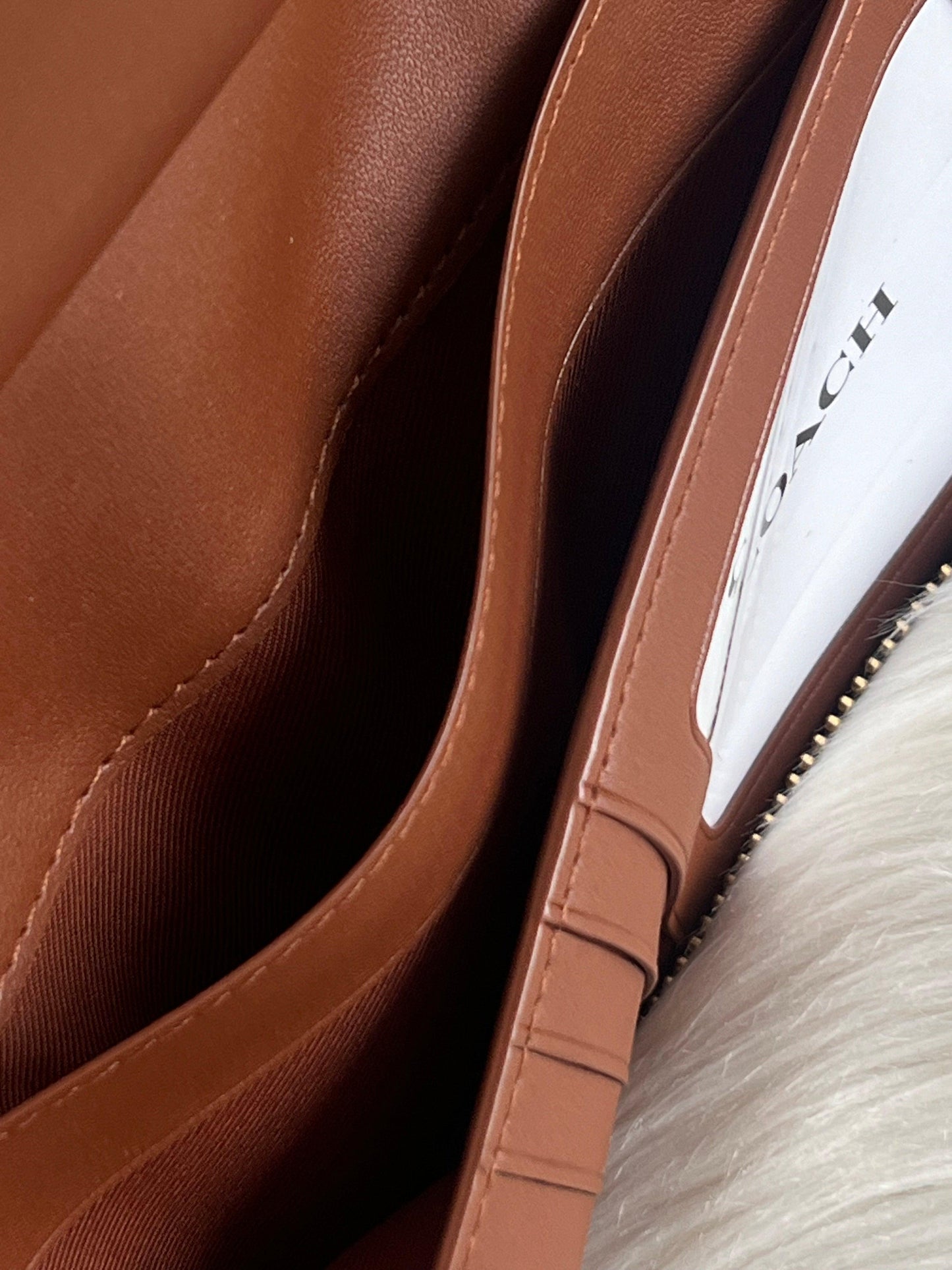Coach Continental Wallet In Rainbow Signature Canvas