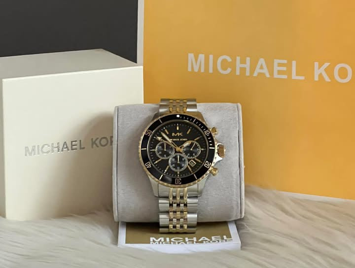 Michael Kors Men’s Bayville Chronograph Two-Tone Stainless Steel Watch