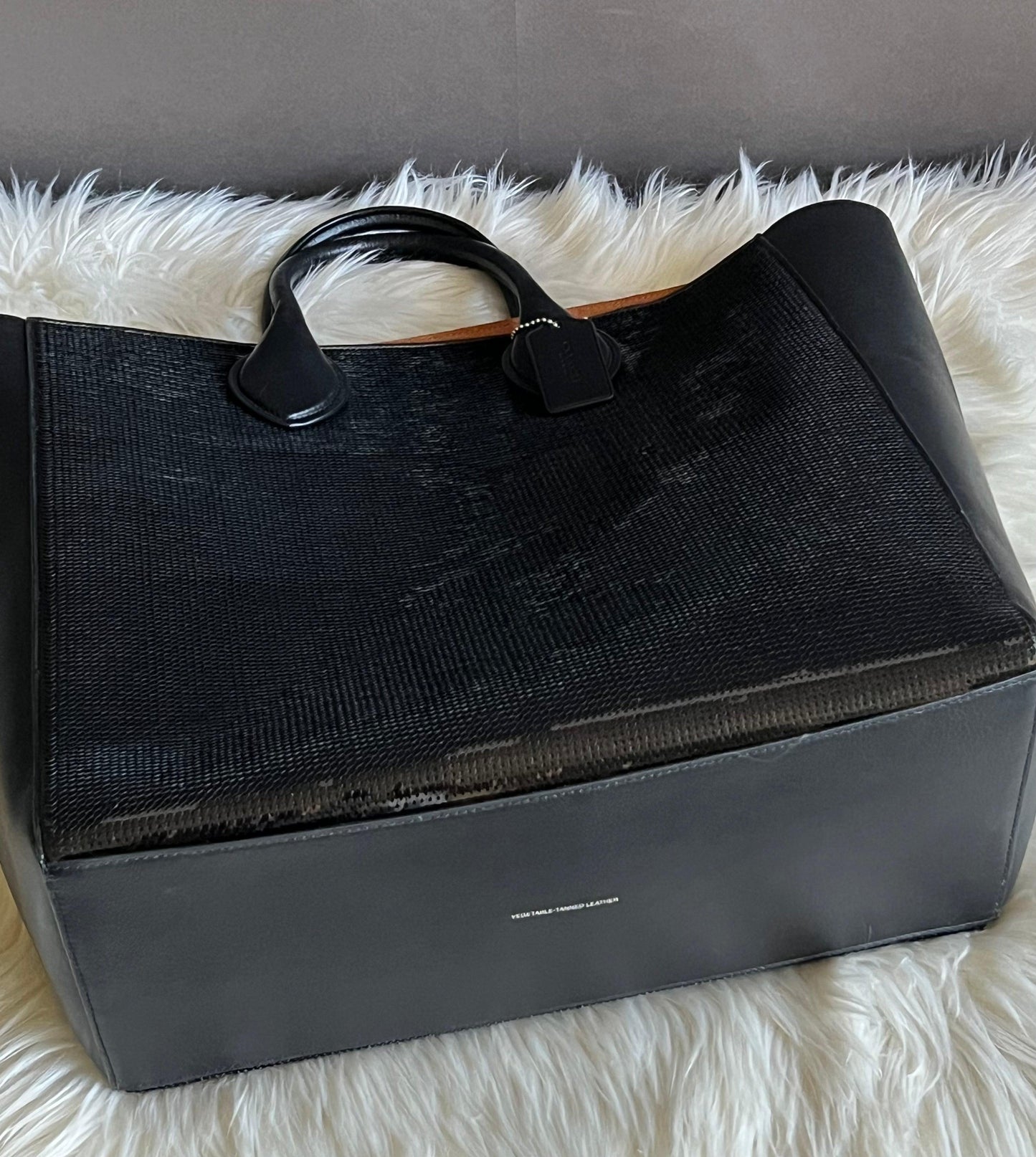 Coach Leo Tote 37 with Sequins