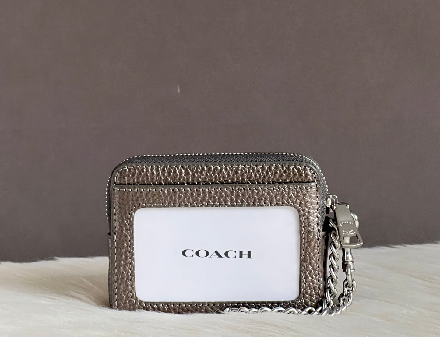 Coach Zip Card Case