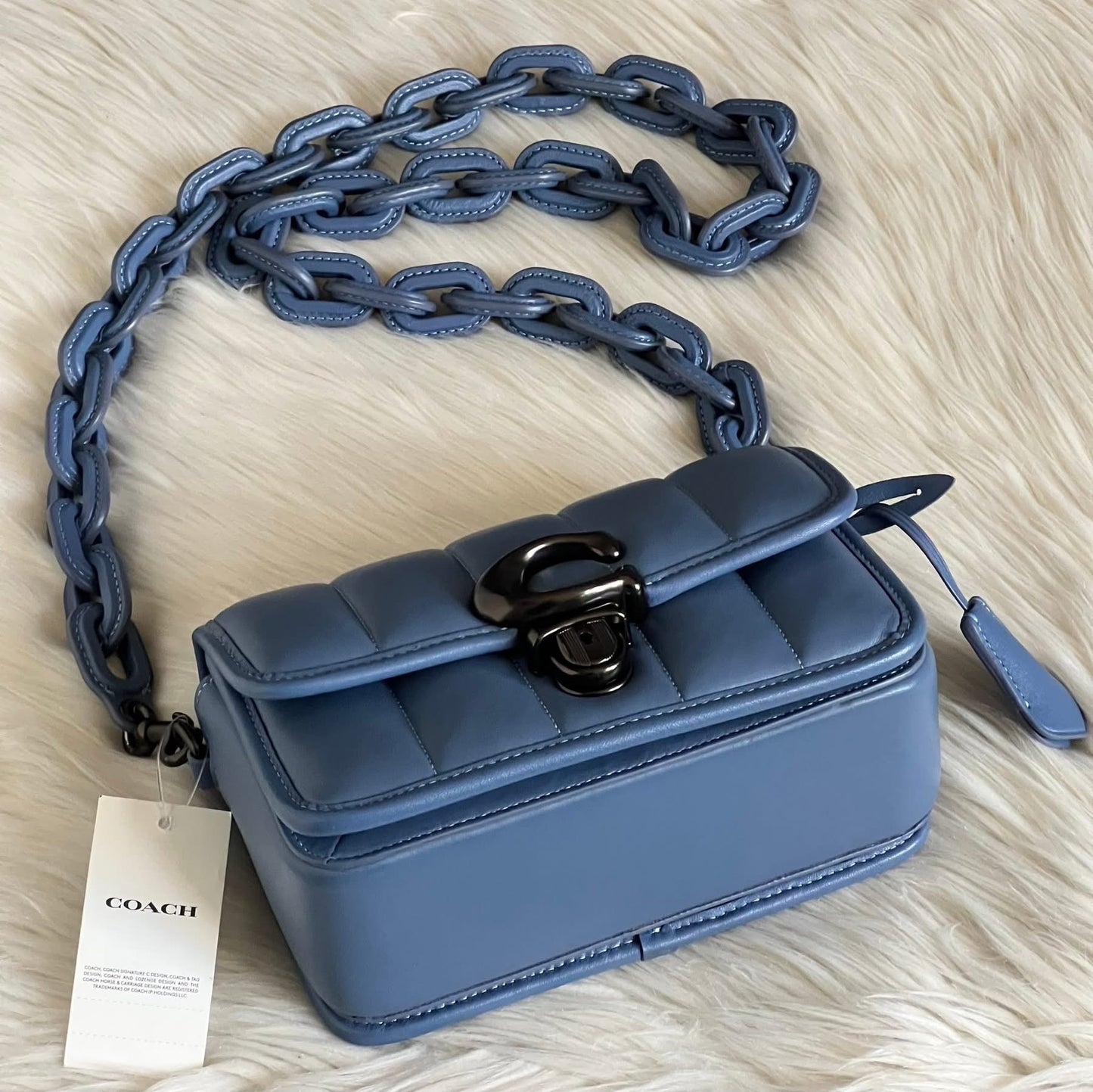 Coach Studio Shoulder Bag 19 with Quilting - “AS IS”