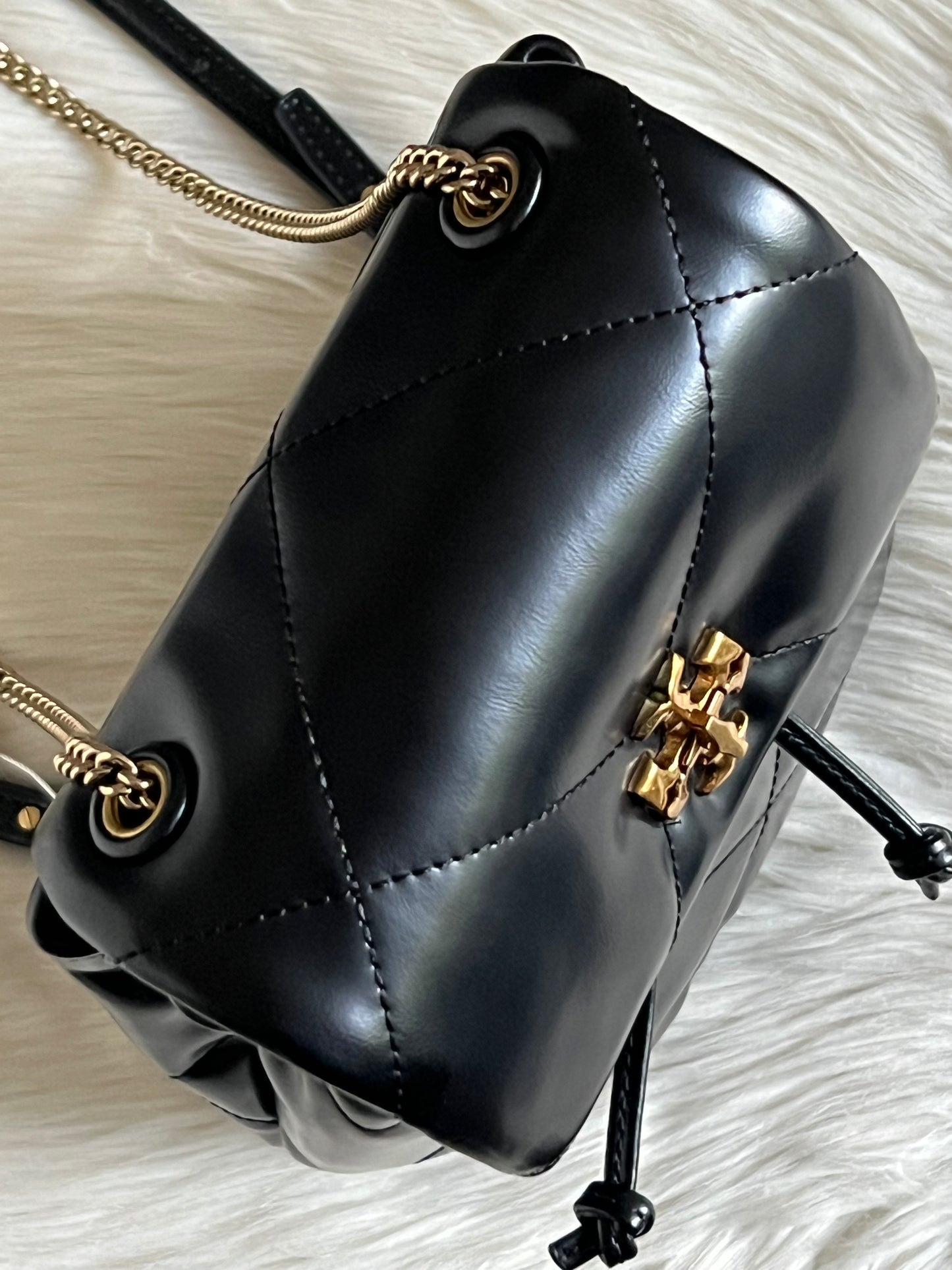 Tory Burch Mini Kira Diamond Quilt Backpack