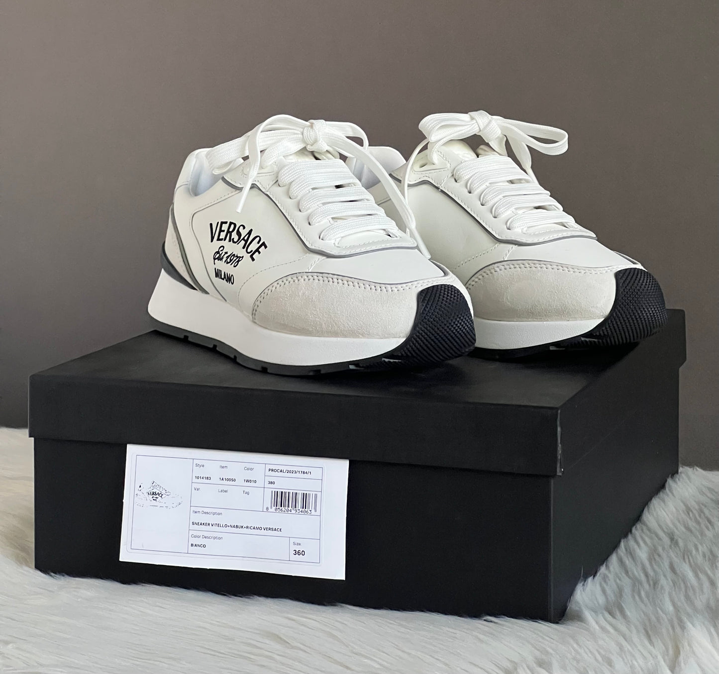 Versace Milano Vitello Sneaker