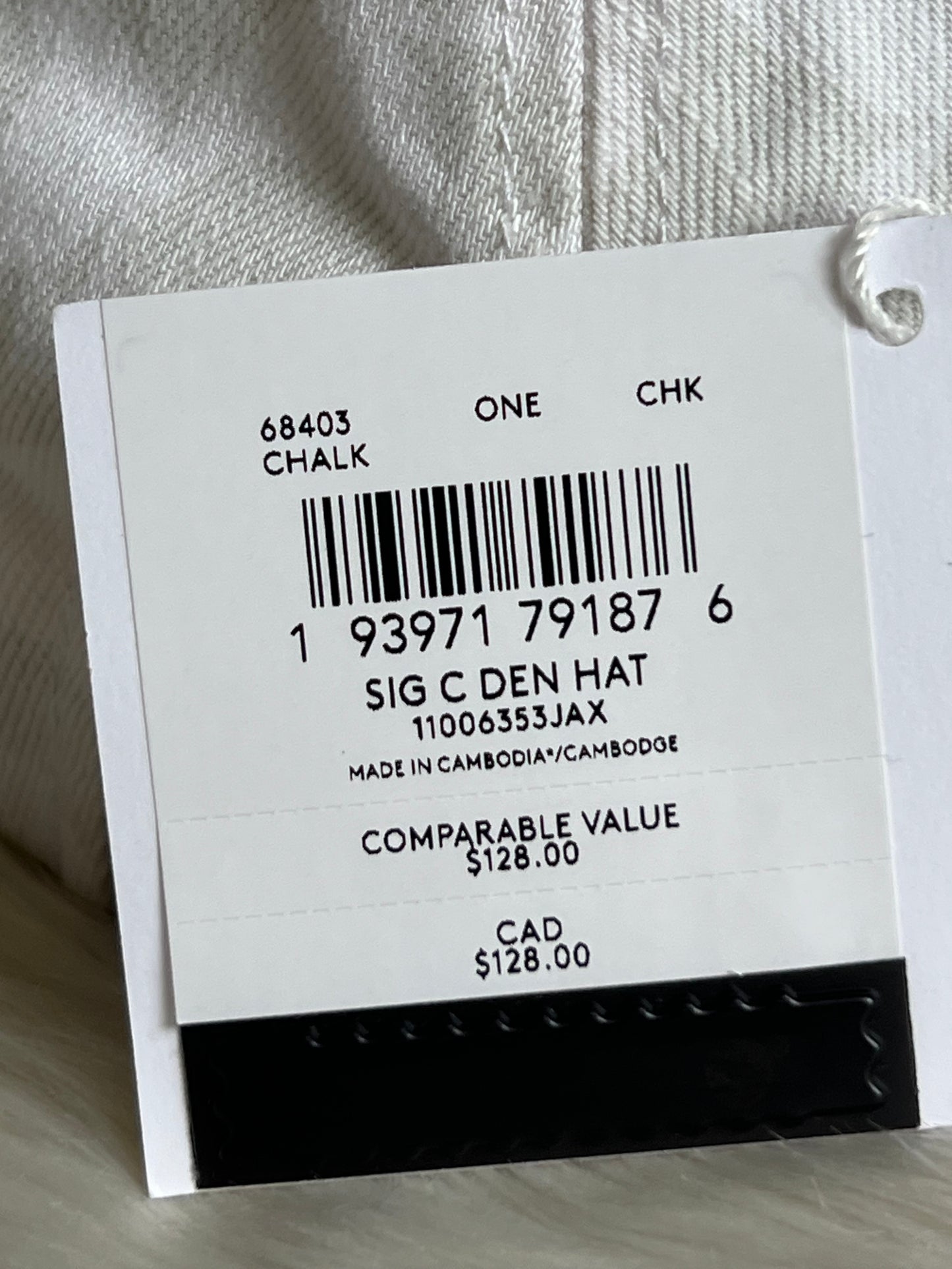 Coach Signature Hat