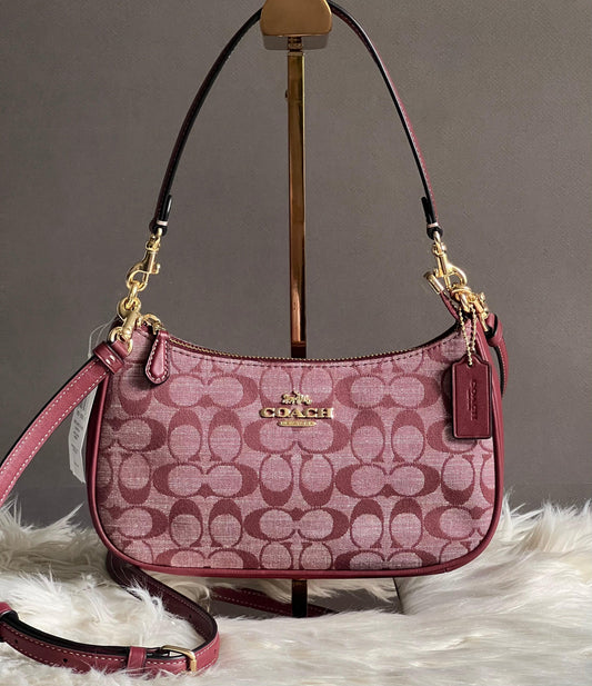 Coach Teri Shoulder Bag in Signature Chambray