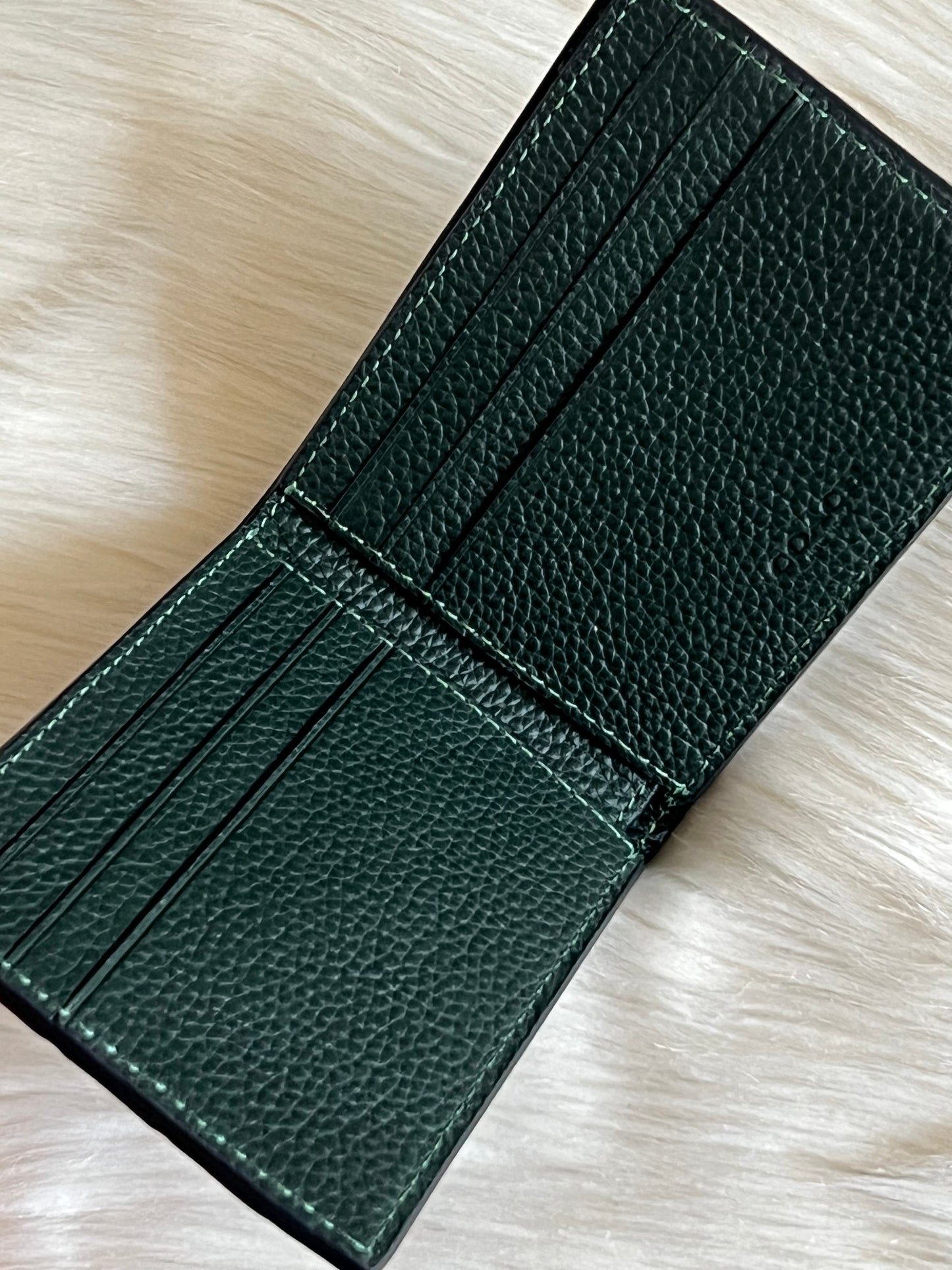 Coach Men’s Slim Billfold Wallet with Varsity Stripe