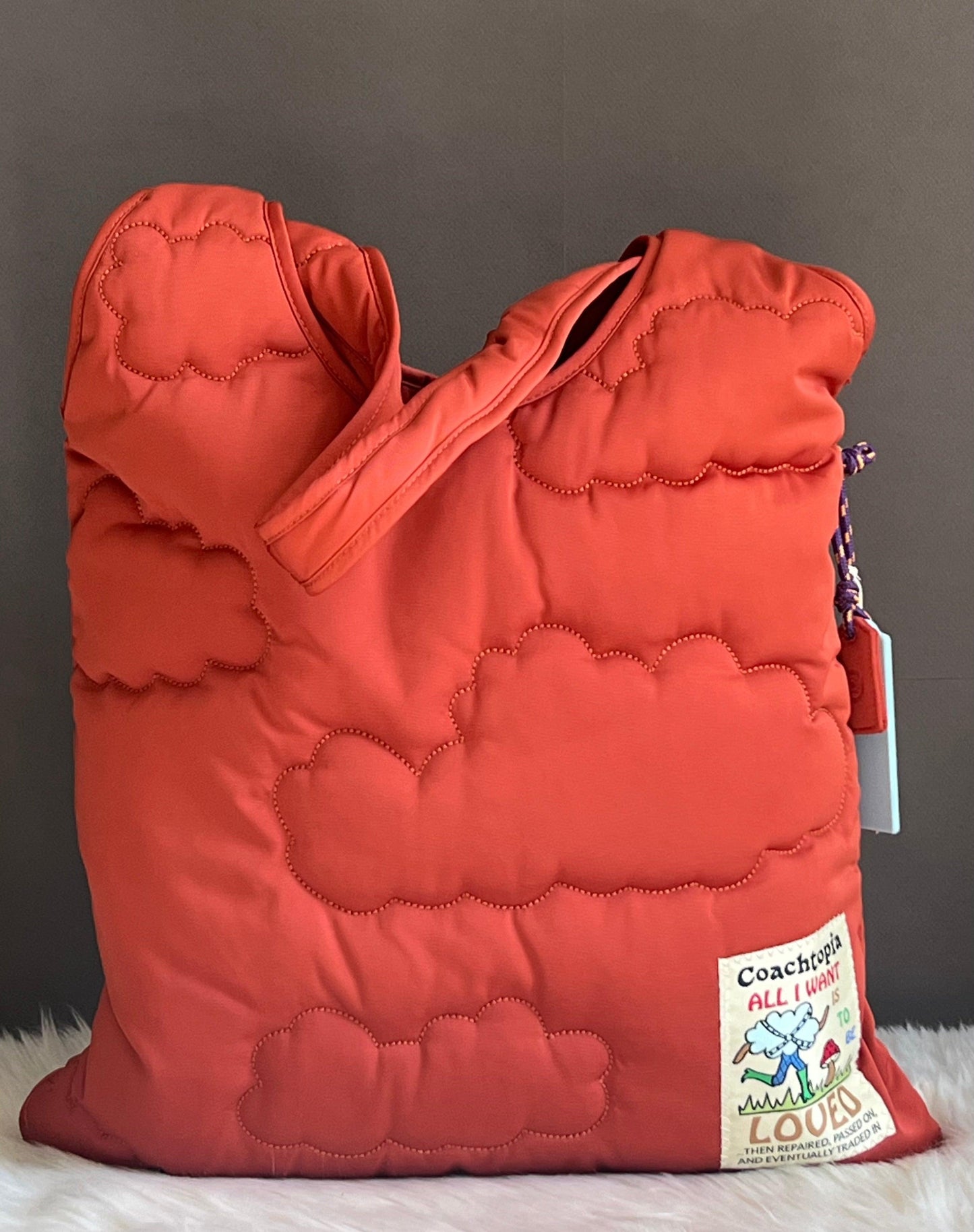 Coachtopia Loop Quilted Cloud Tote