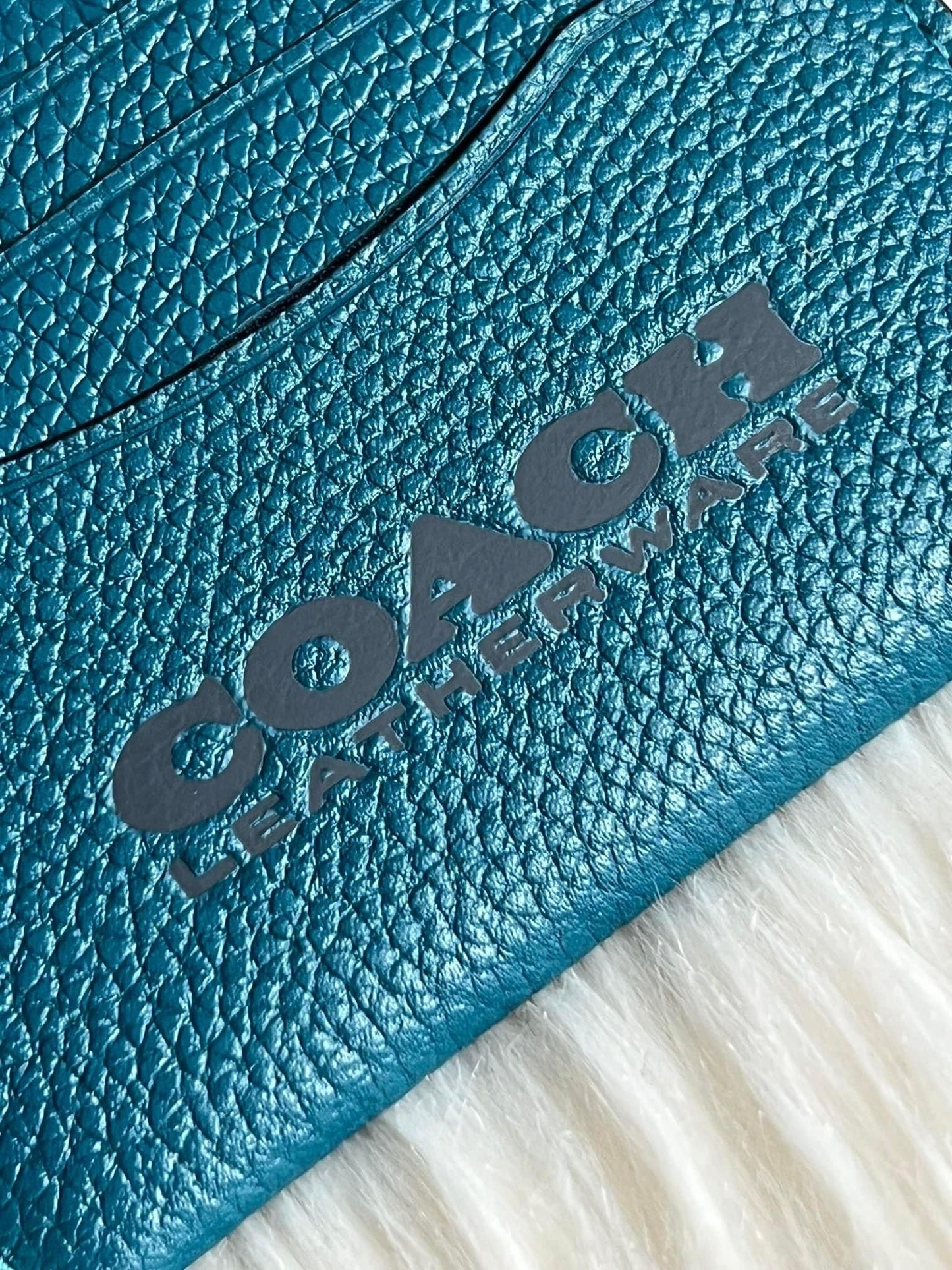 Coach Flat Card Case Leatherware