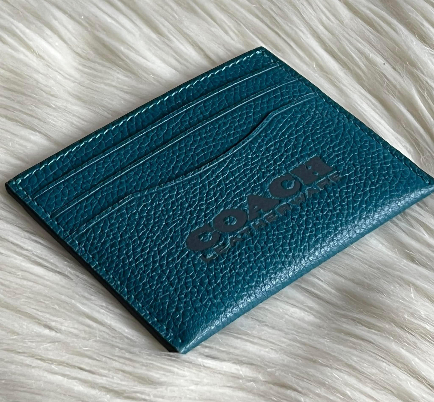 Coach Flat Card Case Leatherware