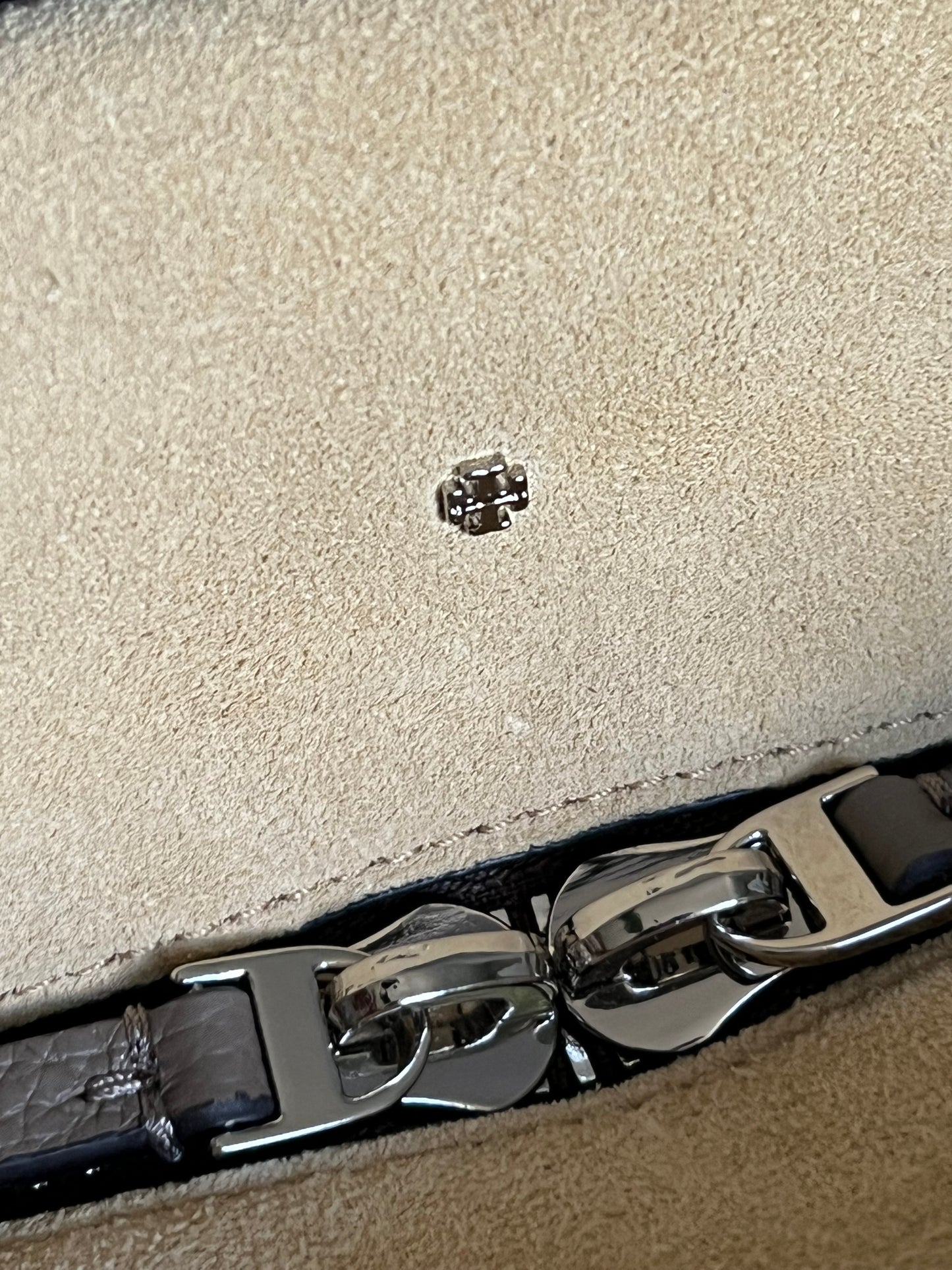 Tory Burch Mercer Pebbled Satchel