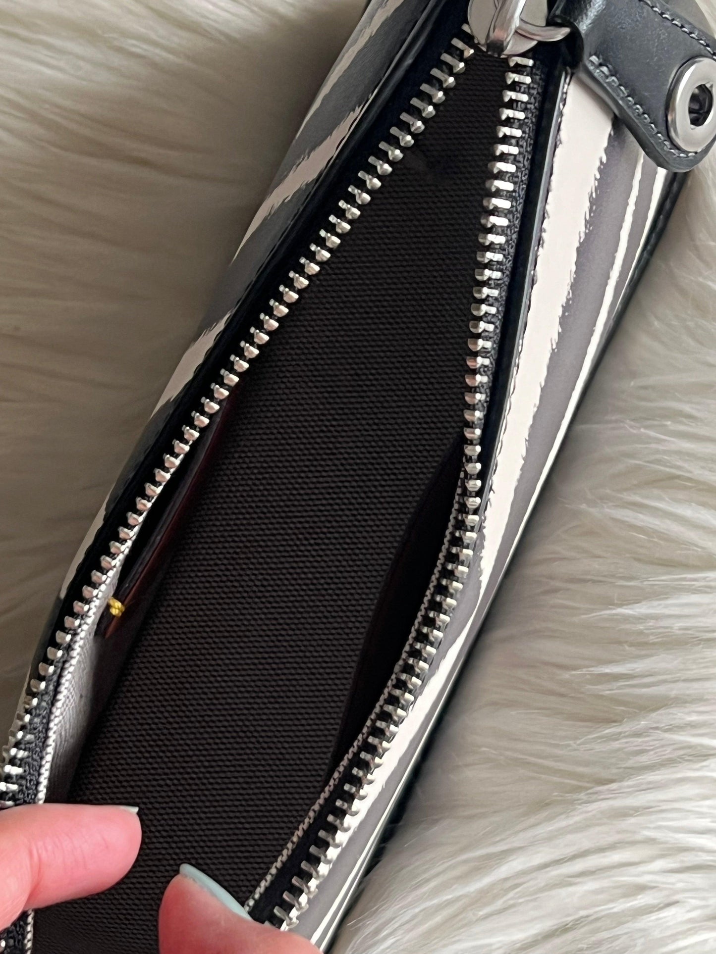 Coach Swinger 20 with Zebra Print