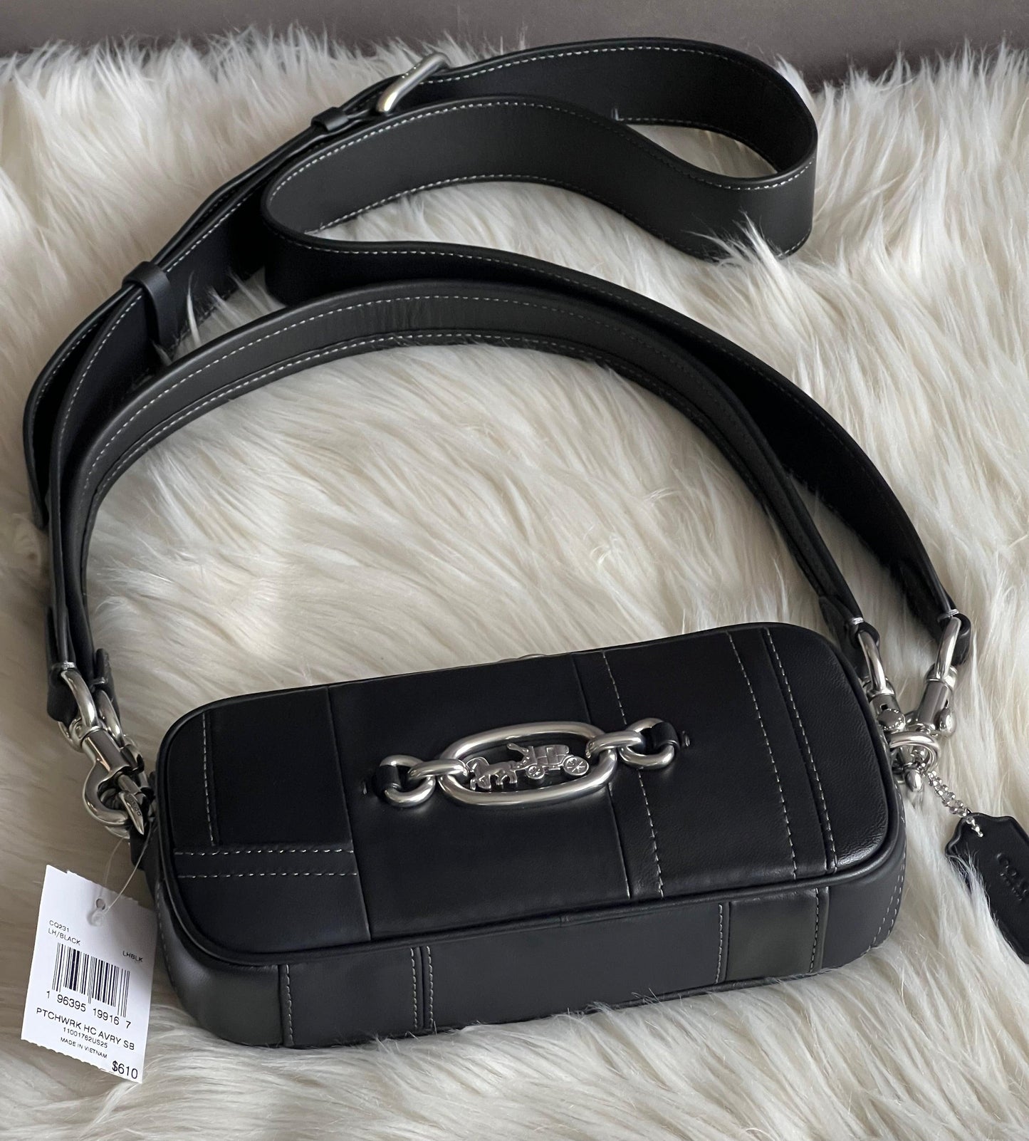 Coach Avery Shoulder Bag in Patchwork