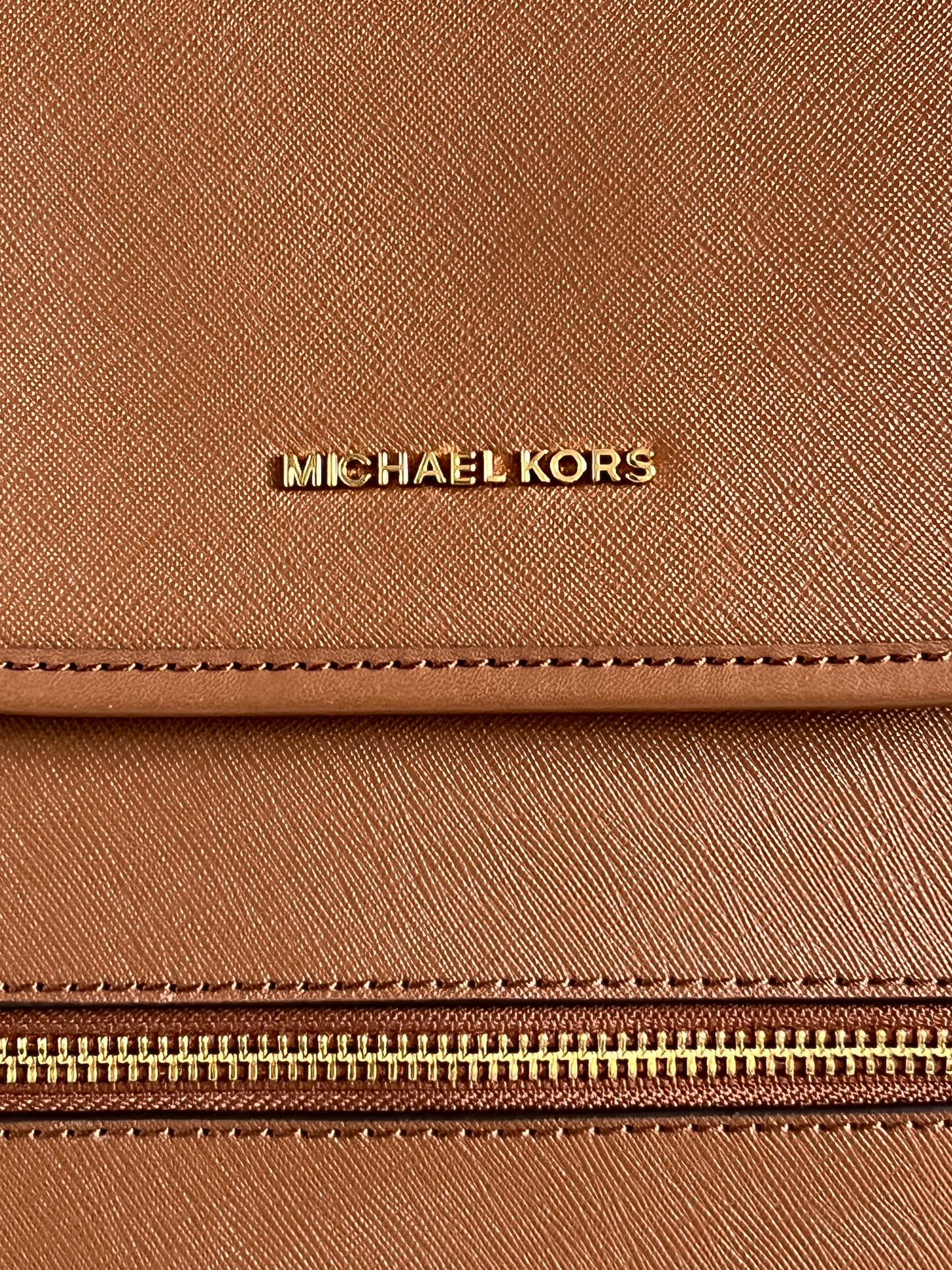 Michael Kors Harrison Medium Saffiano Leather Backpack