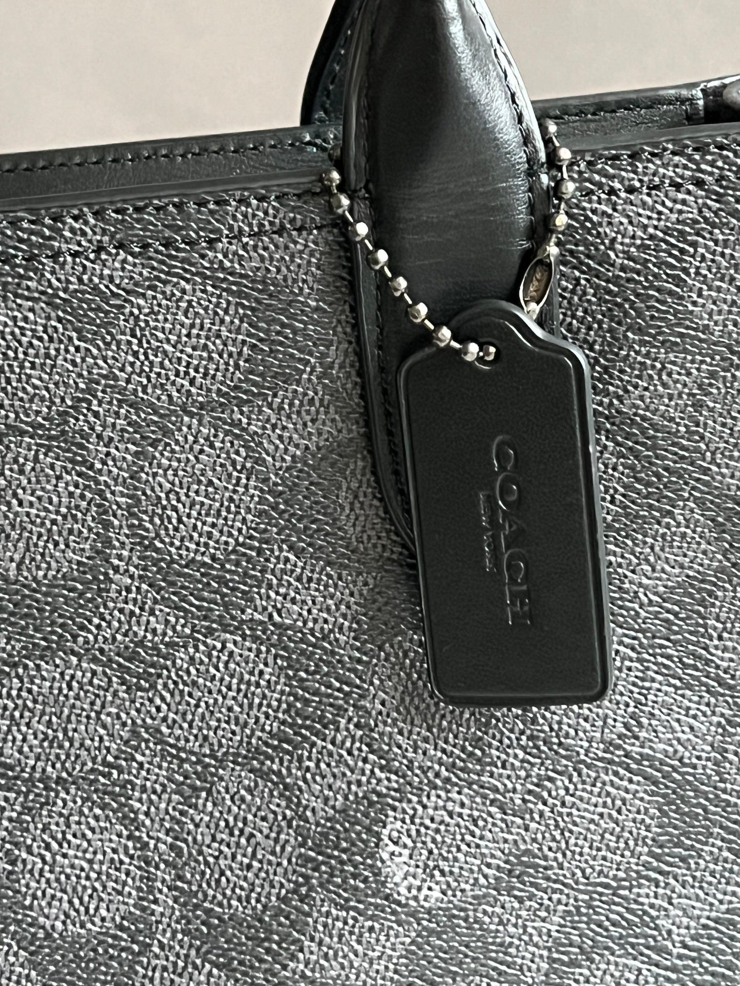 Coach Gotham Tall Tote 24 in Signature Canvas