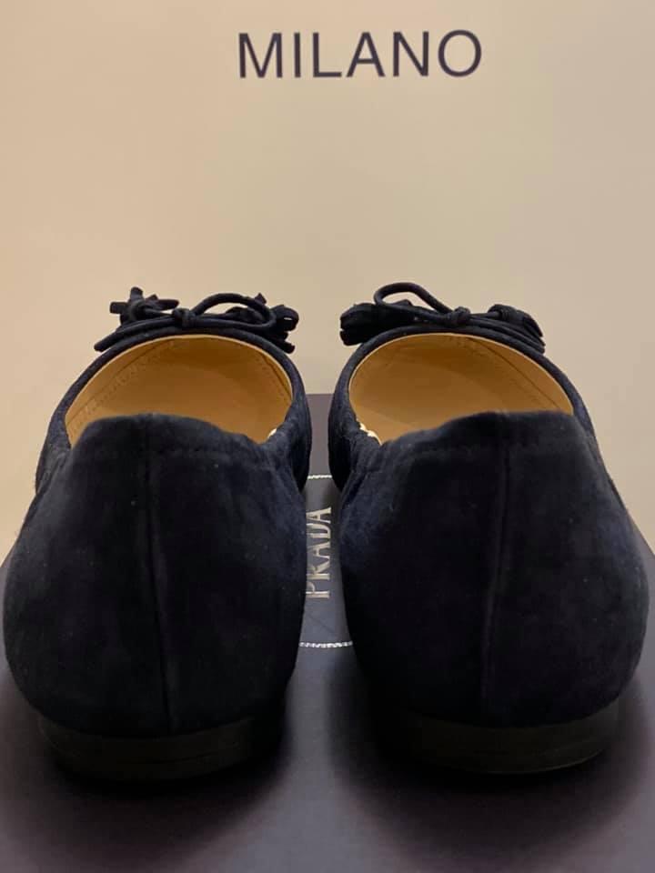 Prada Women’s Suede Ballet Flats