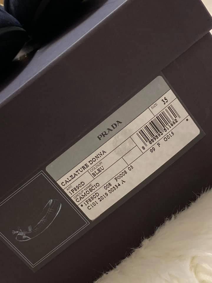 Prada Women’s Suede Ballet Flats