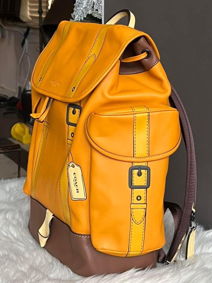 Coach Hitch Backpack with Trompe L’oeil