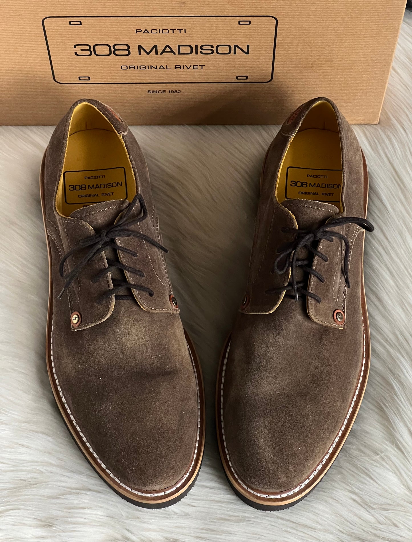 308 Madison Cesare Paciotti Suede Shoes
