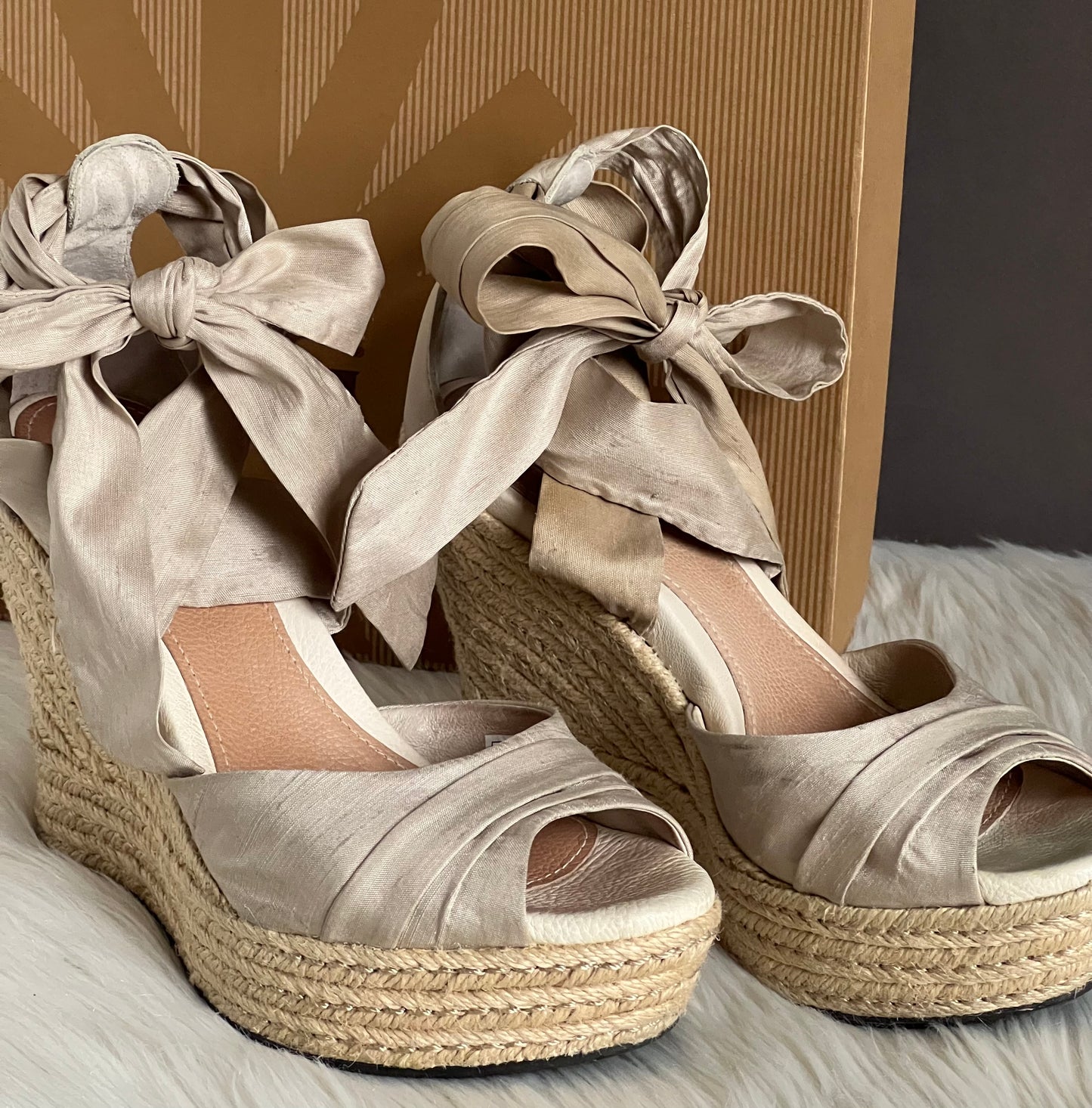 UGG Lucianna Platform Wedge Sandals