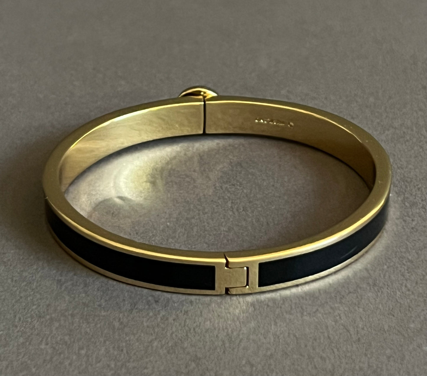 Coach Rivet Enamel Hinged Bangle