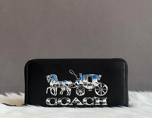 Coach Accordion Wallet with Horse and Carriage