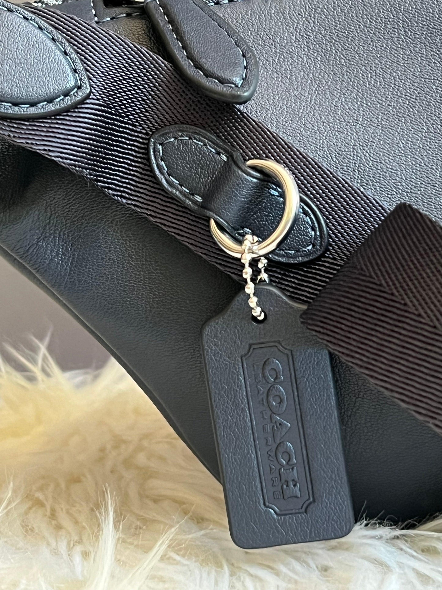 Coach League Belt Bag in Signature Jacquard