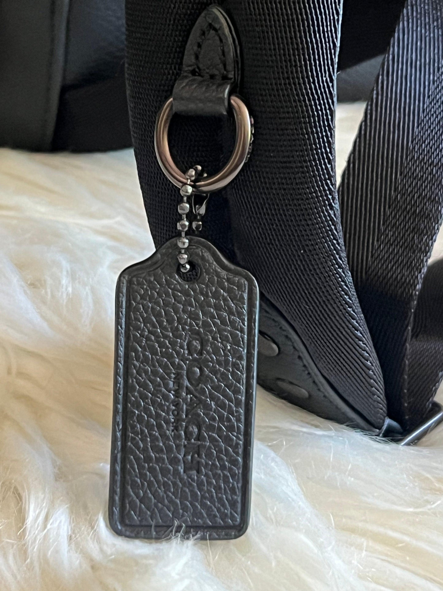 Coach Hitch Backpack with Horse and Carriage Print