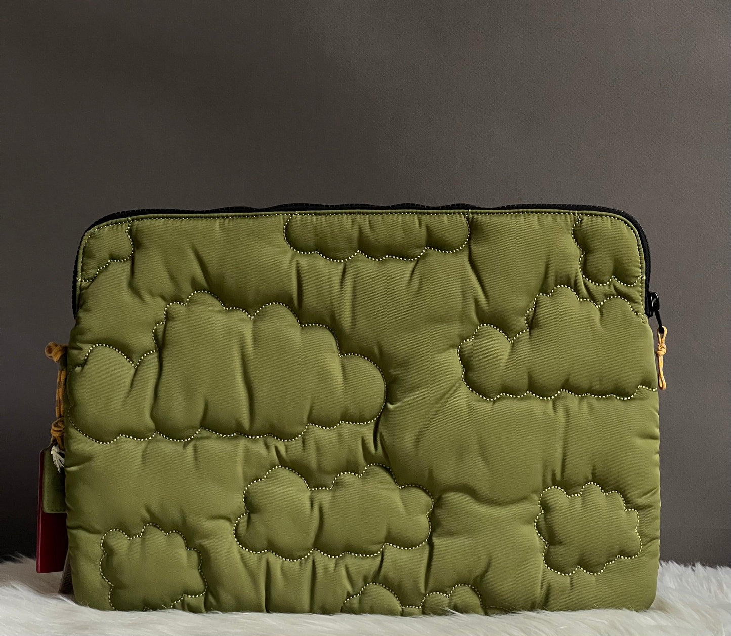 Coach Coachtopia Loop Quilted Cloud Laptop Sleeve