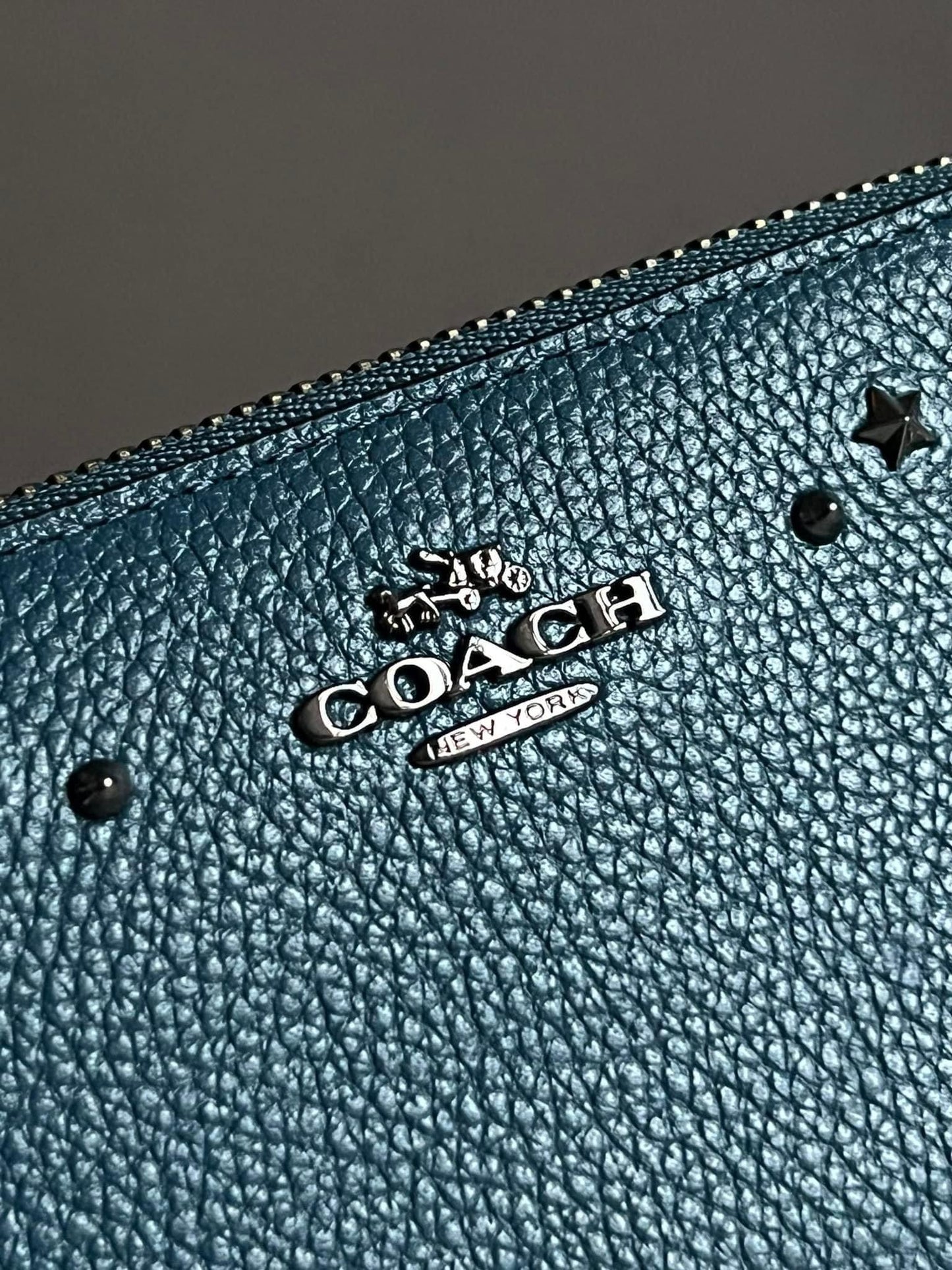 Coach Willow Floral Accordion Zip Wallet