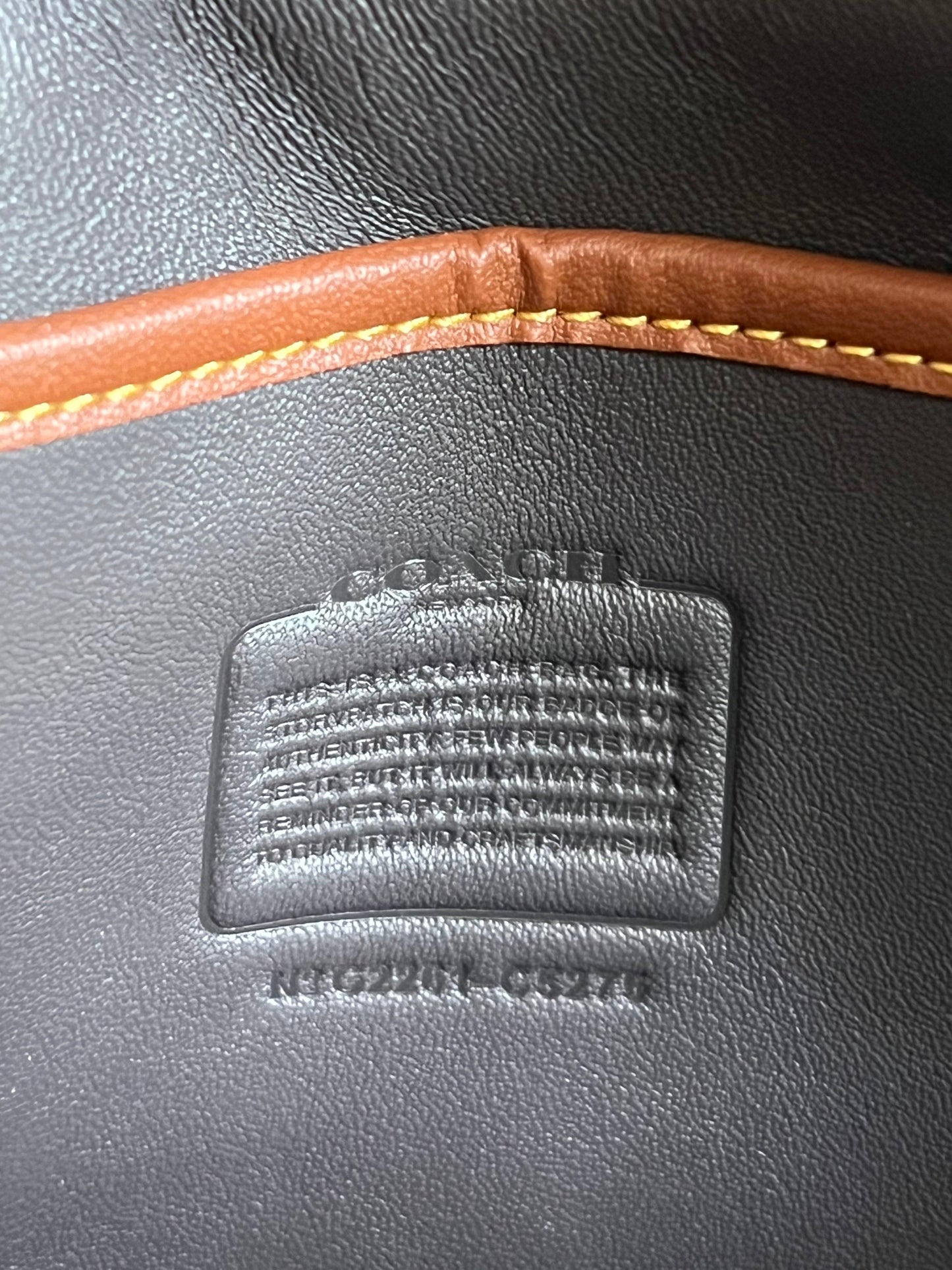Coach Small Camera Bag in Signature Jacquard with Quilting