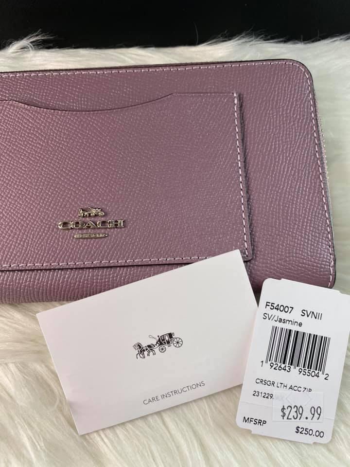 Coach Accordion Zip Wallet