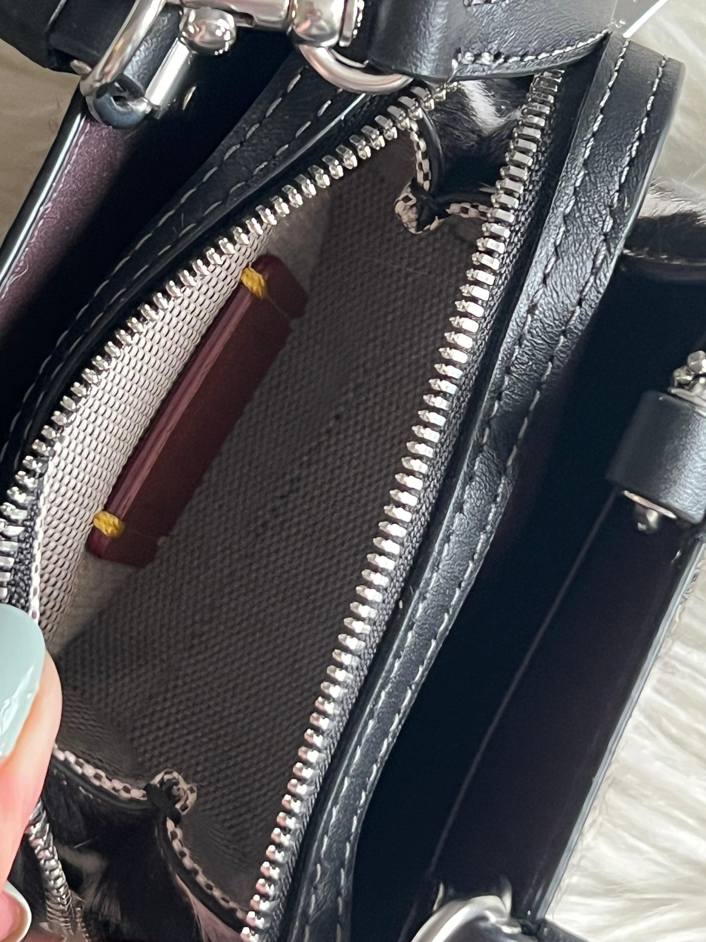 Coach Rogue 12 in Haircalf with Zebra Print