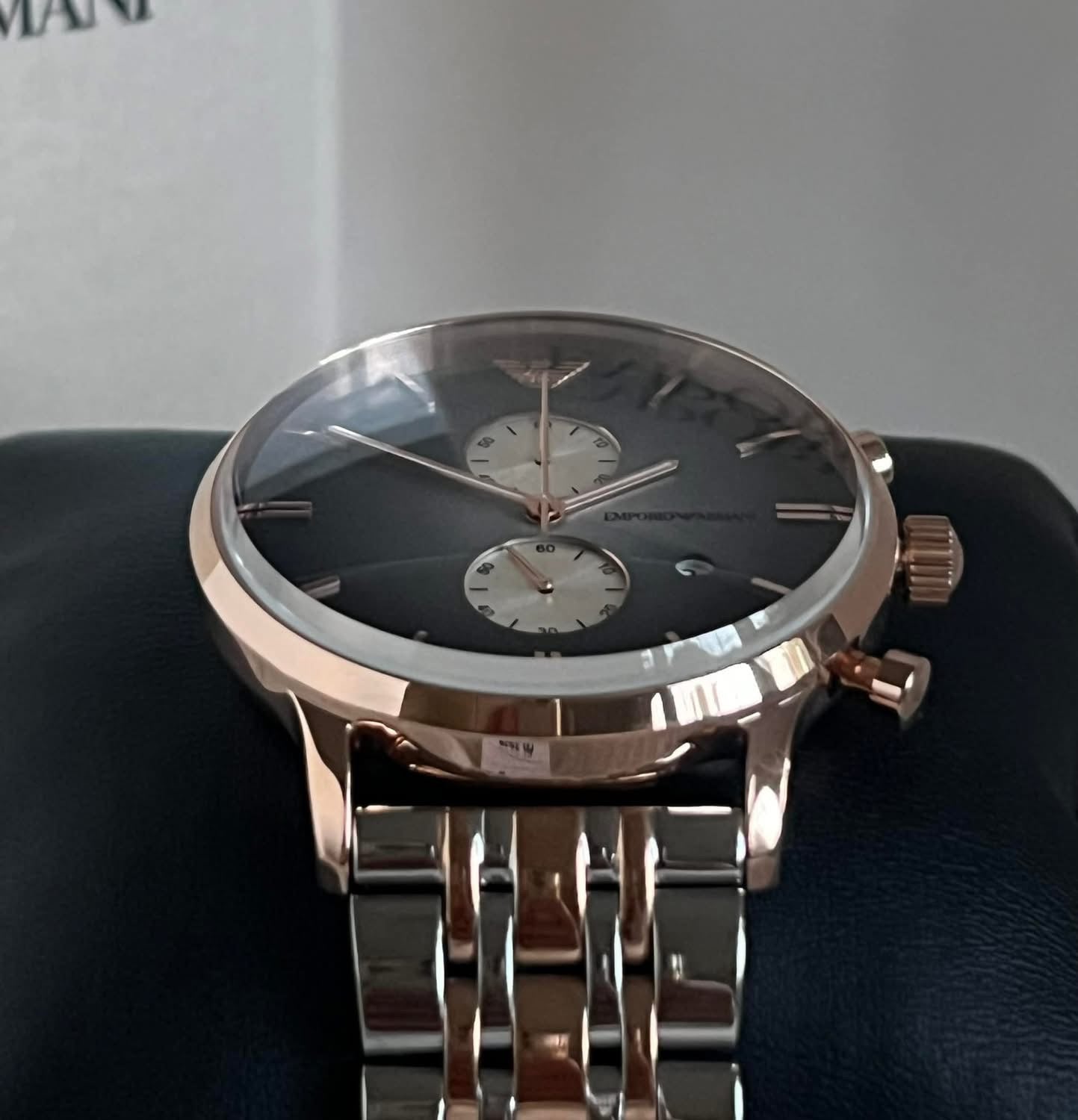 Emporio Armani Men’s Retro Rose Gold Watch