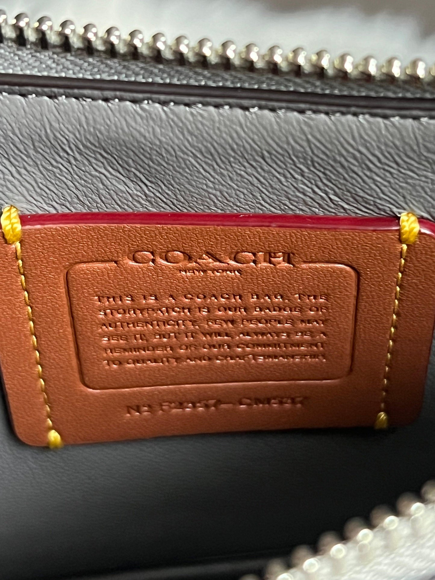 Coach Penn Shoulder Bag in Silver Metallic